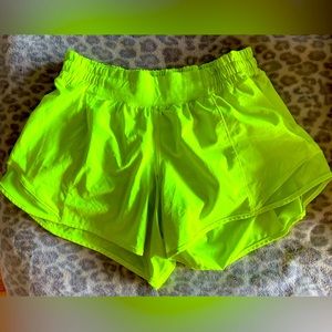 Lululemon Neon shorts